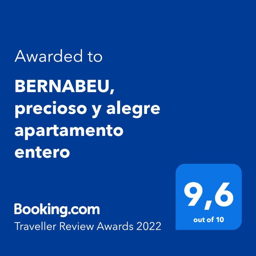 Bernabeu, Luxury Y Luminoso Apartamento Entero Мадрид Екстер'єр фото